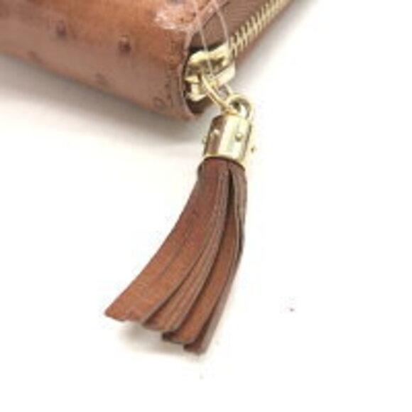 Gucci Interlocking Zippy Wallet Long Ostrich Leather - Picture 6 of 10